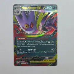 The Pokemon Company Mega Gengar EX 056/094 Me02 Phantasmal Flames Holo 350 HP EN - Image 1