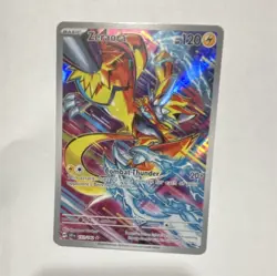 The Pokemon Company Sv07 Stellar Crown Zeraora 151/142 IR Holo Full Art EN - Image 1