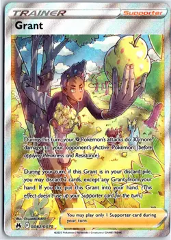 GRANT GG62/GG70 - ULTRA RARE - CROWN ZENITH GALARIAN GALLERY - POKEMON - NM - Image 1
