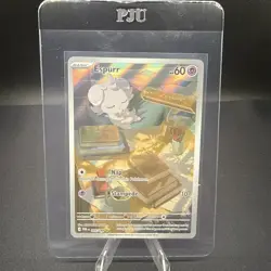2026 POKEMON PERFECT ORDER #095/088 ESPURR ILLUSTRATION RARE - Image 3