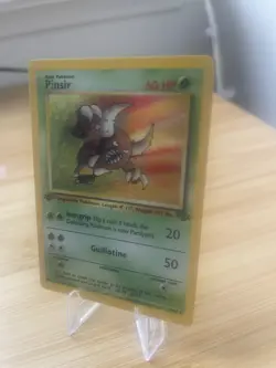1999 Pokemon Pinsir 09/64 1st Edition Jungle Holo WOTC MP (Holo Scratch) - Image 2