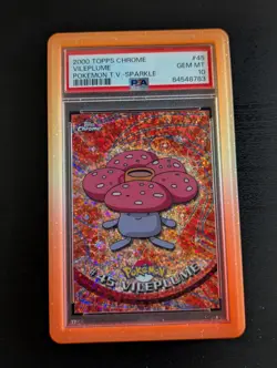 2000 Topps Chrome - VILEPLUME SPARKLE- PSA 10 (GEM MINT) - Pokemon TCG - Image 1