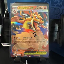 Pokemon TCG Ascended Heroes Mega Charizard Y EX 022/217 Double Rare - Image 3