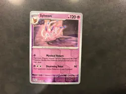 Pokemon TCG - Sylveon 022/064 - SV: Shrouded Fable (SFA) Reverse Holo - Image 1