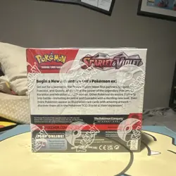 Pokemon TCG Scarlet And Violet Base Set Booster Box Factory Sealed New - Image 3