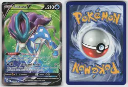 Suicune V 173/203 Ultra Rare Evolving Skies Pokemon Holo NM - Image 3