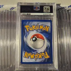 Entei 34/53 Pokemon Movie Promo 2001 PSA 8 NM-MT WITH Double SWIRL 🌀 - Image 2
