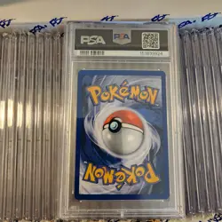PSA 9 2001 Entei Reverse Holo 34 Pokemon TCG Movie 3 Black Star Promo Mint Swirl - Image 4