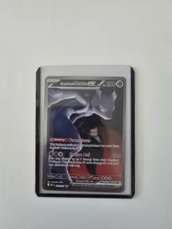 Team Rocket's Mewtwo EX 281/217 SIR Near Mint Pokemon TCG Ascended Heroes - Image 1