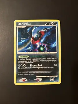 Pokemon TCG Darkrai DP52 Diamond and Pearl Promo Holo 2009 - Image 1
