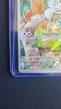 The Pokemon Company Meowth 106/094 Illustration Rare Holo EN HP70 - Image 3