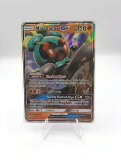1x Marshadow GX - SM59 - SM Black Star Promos Heavily Played Pokemon SM Black St - Image 1