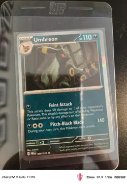 Umbreon (Master Ball) 059/131 - Prismatic Evolutions Pokemon TCG - NM - Image 1