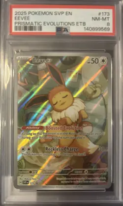 Lot of (9) Pokemon PSA 8, Lucario, Leafeon, Blaziken, Eevee, Palpitoad ++++ - Image 3