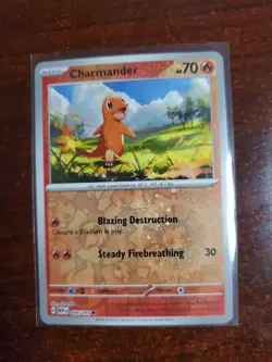 Charmander 004/165 Reverse Cosmos Holo Costco Exclusive Pokemon NM/M - Image 1