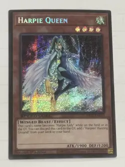 Yugioh! Harpie Queen - SBC2-ENH03 - Prismatic Secret Rare - 1st Edition Near Min - Image 1