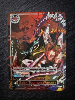 One Piece Saint Topman Warcury OP13-089 R Alt Art Custom/Fan-Art - Image 1