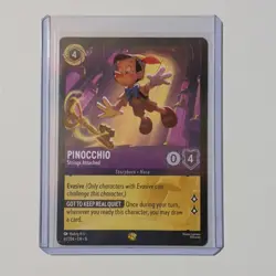 Disney Lorcana Pinocchio - Strings Attached 61/204 legendary regular - Image 1