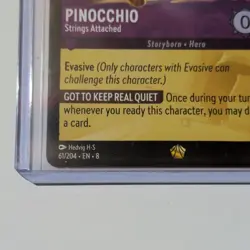 Disney Lorcana Pinocchio - Strings Attached 61/204 legendary regular - Image 2