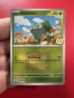 Bulbasaur 001/132 MEG 2026 Pokemon Day League Promo PLAY Stamp Pokemon Card - Image 2