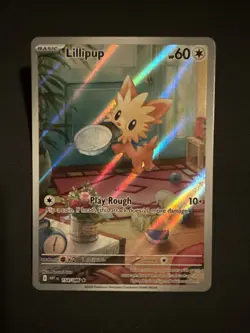 Lillipup 154/086 Illustration White Flare Pokemon Card - Image 1