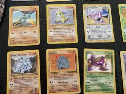 Vintage Pokemon Card Lot LP/MP/DMG 32 Cards - Image 1