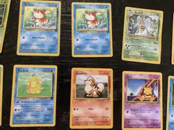 Vintage Pokemon Card Lot LP/MP/DMG 32 Cards - Image 5