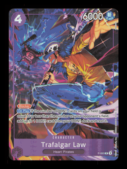 Trafalgar Law (Illustration Box Vol.6) P-093 One Piece Promotion Cards Foil - Image 1