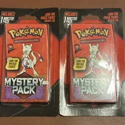 Pokemon TCG Mystery Pack Booster Pack Mewtwo 2025 Card Stock English - Image 1