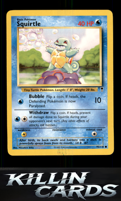 Squirtle 095/110 Pokemon Common Legendary Collection Card LP - Image 1
