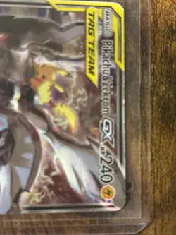 Pikachu and Zekrom Tag Team Gx Promo Full Art SM168 Pokemon Card - Image 5