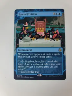 MTG Card Forced Fruition Wilds of Eldraine: Enchanting Tales Regular US - Image 1