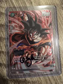 Dragon Ball Super - Fusion World: Son Goku - Winner Card FB05-053 (ENG) - Image 1