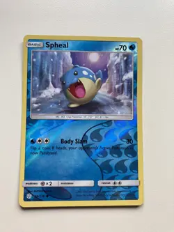 Spheal 50/236 - Reverse Holo - Cosmic Eclipse Pokemon Card - Image 1