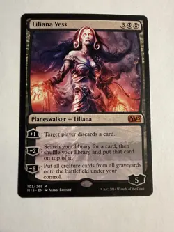 Magic: The Gathering Planeswalker Liliana Vess Liliana Vess Mythic Regular - Image 1