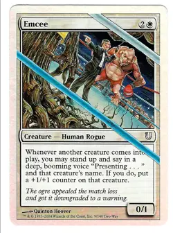 Emcee x1 Unhinged FOIL Magic MTG - Image 1