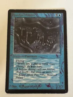 Magic the Gathering MTG Beta Phantom Monster LP (Beta Bob) - Image 1