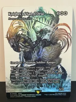 Knights of San d'Oria (Showcase Foil) - Final Fantasy FCA MTG 002 - Image 1