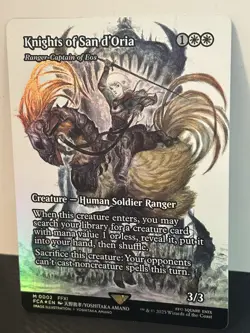 Knights of San d'Oria (Showcase Foil) - Final Fantasy FCA MTG 002 - Image 2