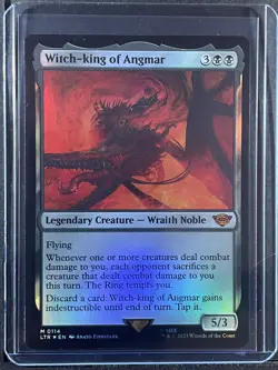 Witch-king of Angmar Foil #114 Lord of the Rings 250001 - Image 1