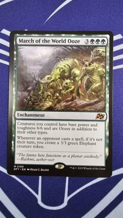 March of the World Ooze Aetherdrift Regular # 169 - Image 1