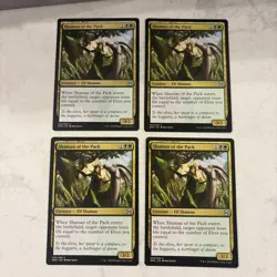 Magic the Gathering MTG Shaman Of The Pack Play Set Of 4 - Image 1