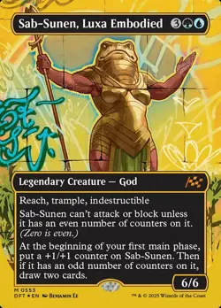 [1x] Sab-Sunen, Luxa Embodied - First-Place Foil - Borderless Near Mint, English - Image 1