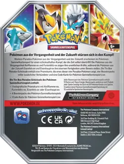 Pokemon TCG - Herbst 2024 - Furienblitz Ex Tin Box - deutsch - Image 2