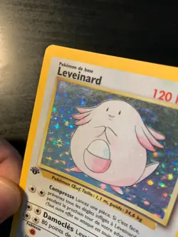 Carte Pokemon : Leveinard 3/102 Set de Base Edition 1 Wizards Francaise - Image 2
