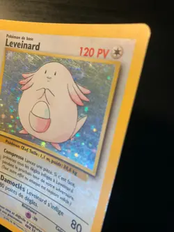 Carte Pokemon : Leveinard 3/102 Set de Base Edition 1 Wizards Francaise - Image 3