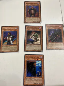 Yu-Gi-Oh! TCG Gravekeeper’s Group Of Cards (PGD & DR1) - Image 1