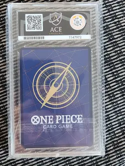OP11-118 Monkey D Luffy, Snakeman Manga Graded Ace 10 - Image 2