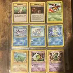 3 Pages of Old School Pokemon TCG (50+ Cards) - Image 4