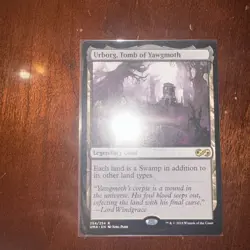 Magic the Gathering Urborg, Tomb of Yawgmoth Ultimate Masters Regular Rare Card - Image 1